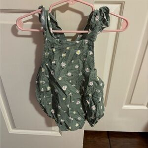 Angel Dear Corduroy Ruffle Sleeve Sunsuit!